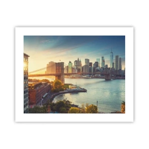 Affisch - Storstadsgryning - 50x40 cm