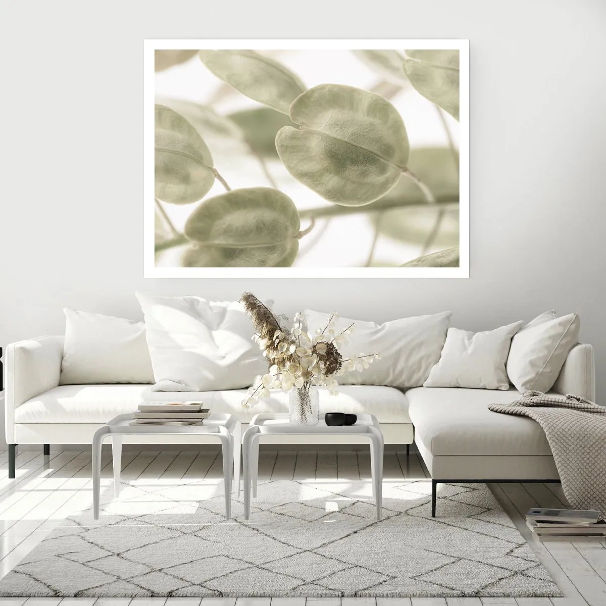 Affisch - I början fanns det löv... - 40x30 cm