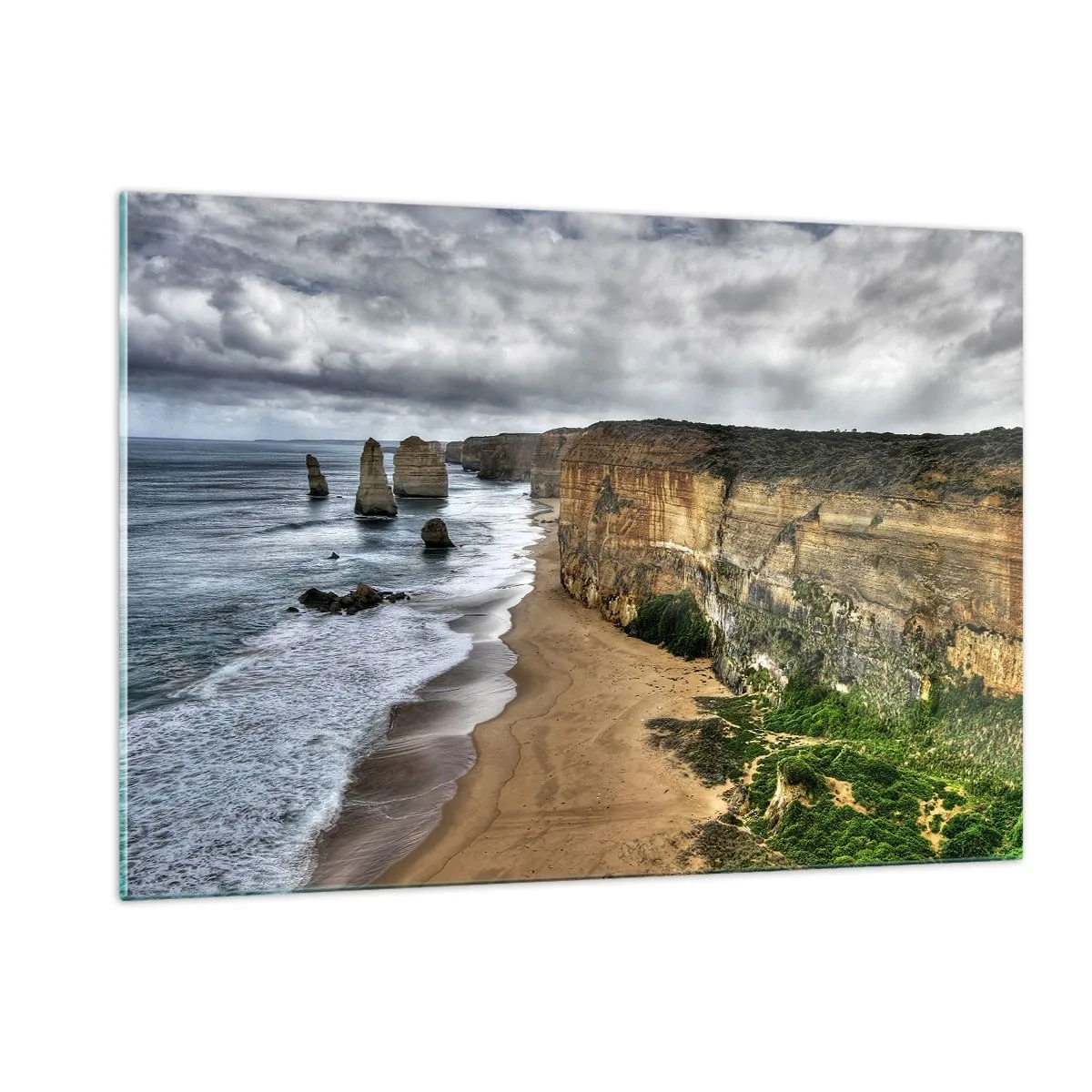 Glastavla - Bild på glas - Rå skönhet - 120x80 cm