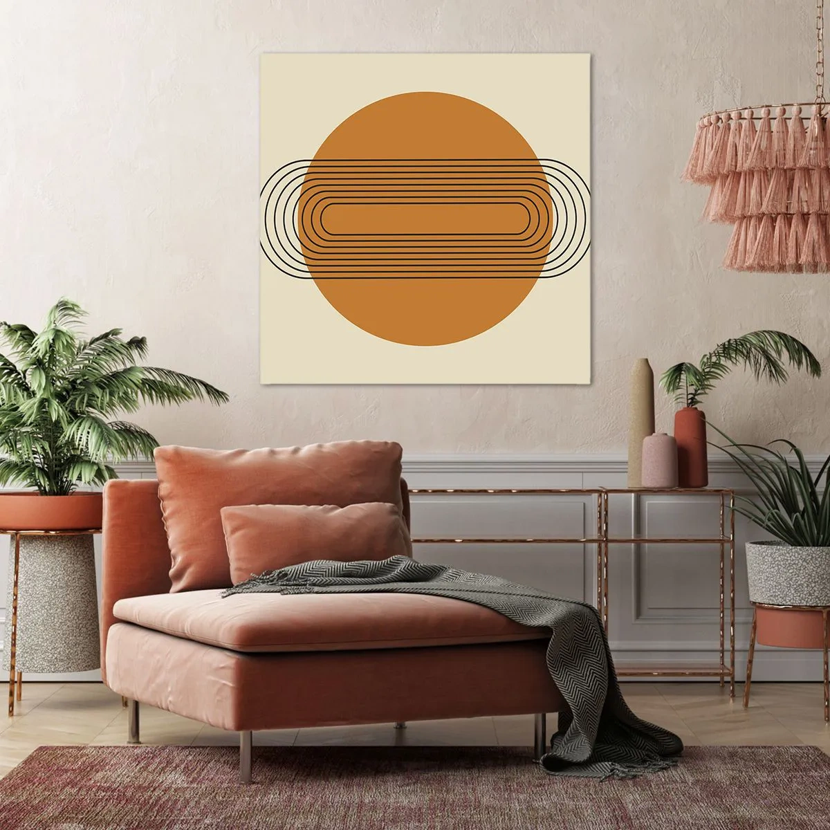 Canvastavla - Bild på duk - Perfekt plan - 70x70 cm