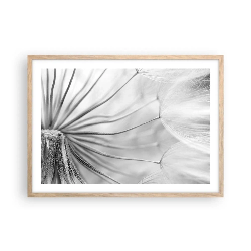 Affisch i ram av ljusek - Blåsande, flygande drakar - 70x50 cm