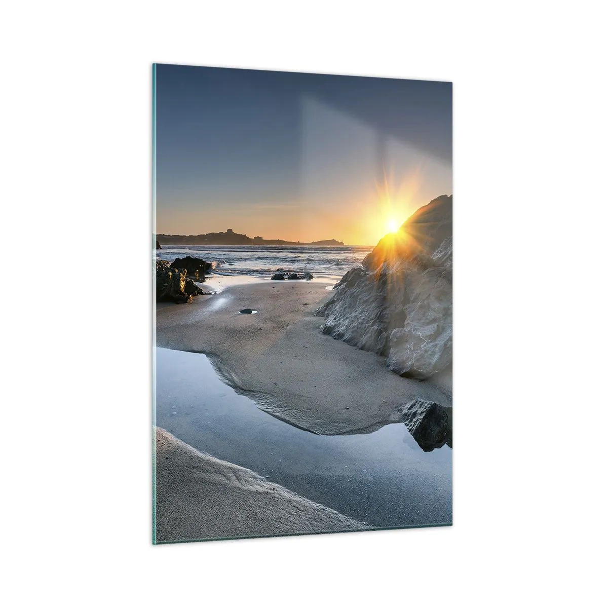 Glastavla - Bild på glas - Orörd av människan - 50x70 cm