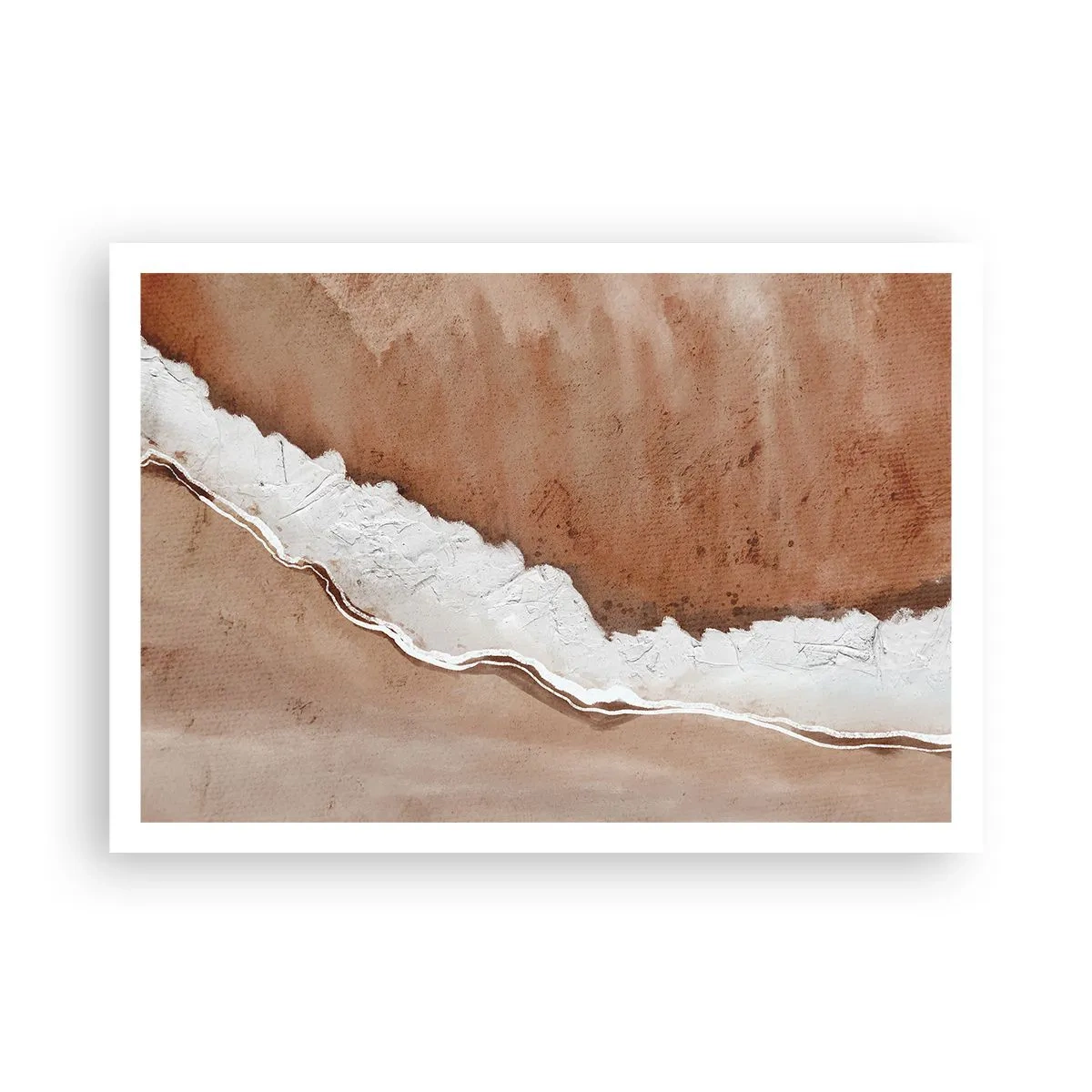 Affisch - I jordnära färger - 100x70 cm