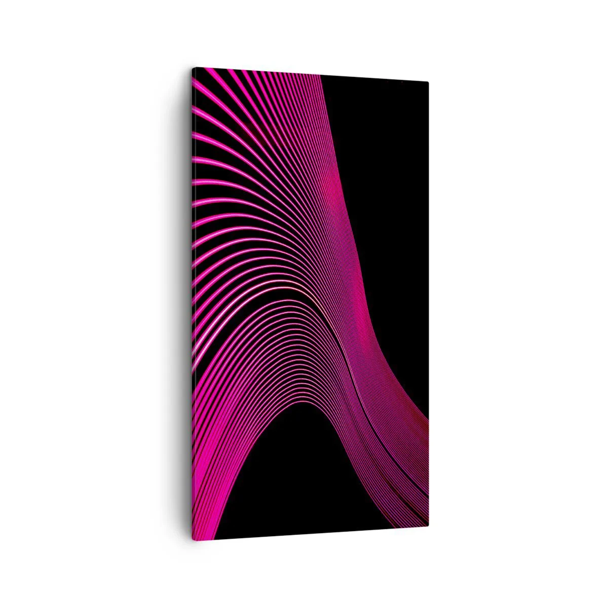 Canvastavla - Bild på duk - Ljusets allé - 45x80 cm