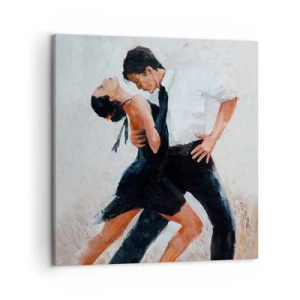 Canvastavla - Bild på duk - Mina drömmars tango - 50x50 cm