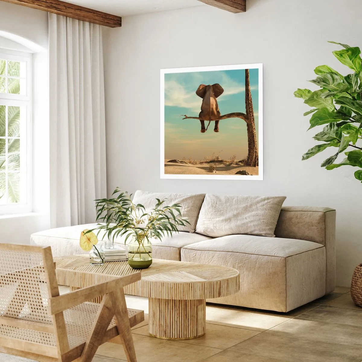 Affisch - Ny synvinkel - 40x40 cm