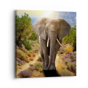 Canvastavla - Bild på duk - Så såg Edens trädgård ut - 30x30 cm