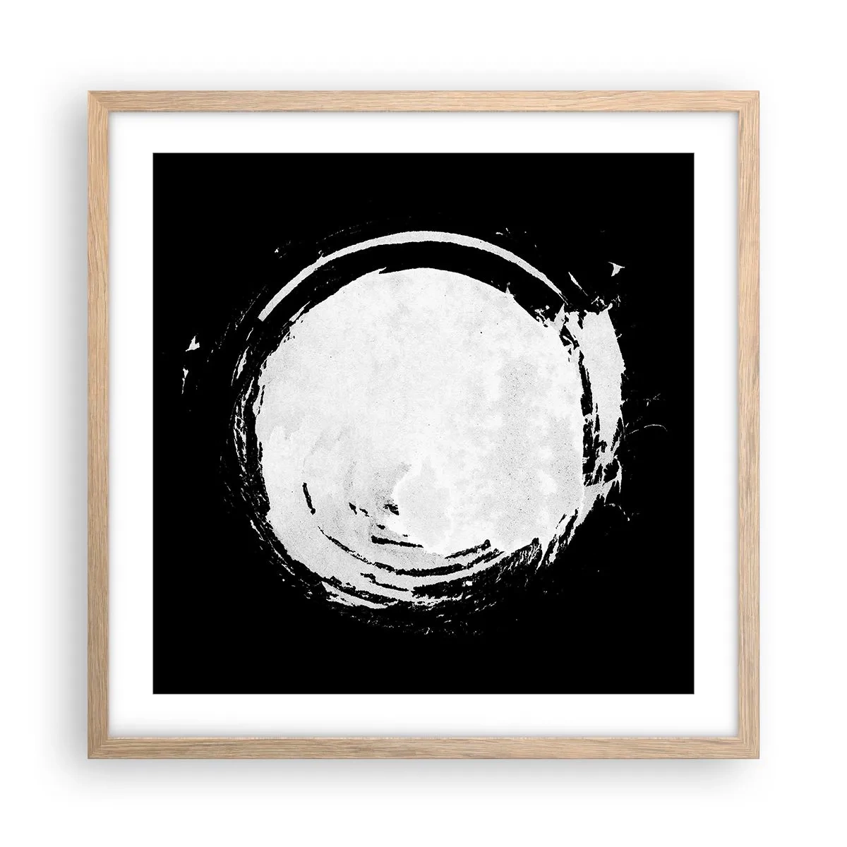 Affisch i ram av ljusek - Den goda vägen ut - 50x50 cm