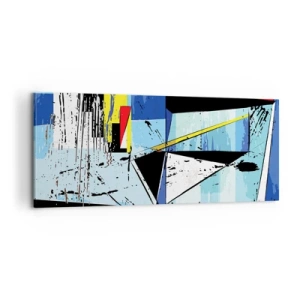 Canvastavla - Bild på duk - Se värden ur en vinkel... - 100x40 cm