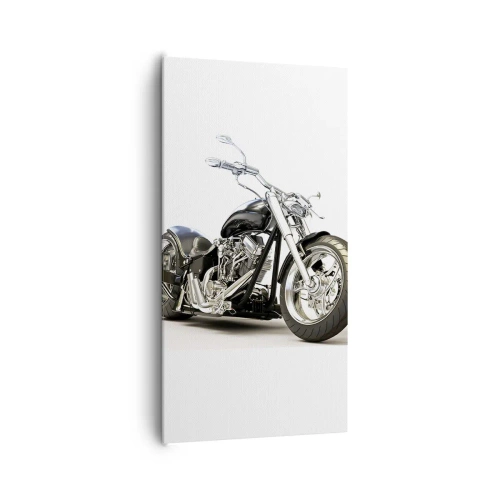 Canvastavla - Bild på duk - Kraft med karaktär - 65x120 cm