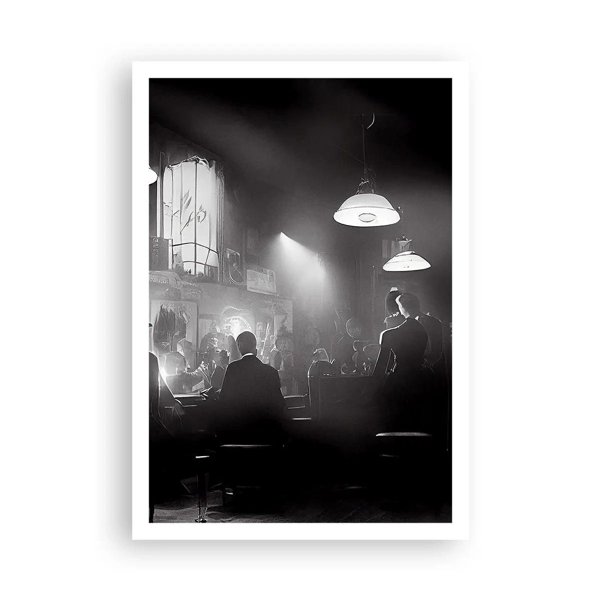 Affisch - I en jazzig stämning - 70x100 cm