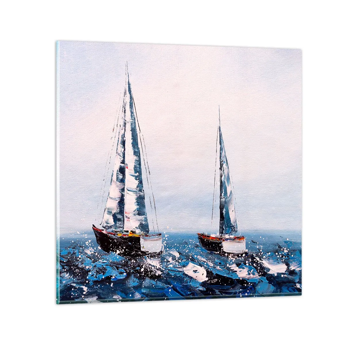 Glastavla - Bild på glas - Vindens broderskap - 30x30 cm
