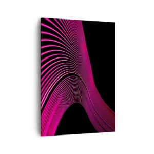 Canvastavla - Bild på duk - Ljusets allé - 50x70 cm