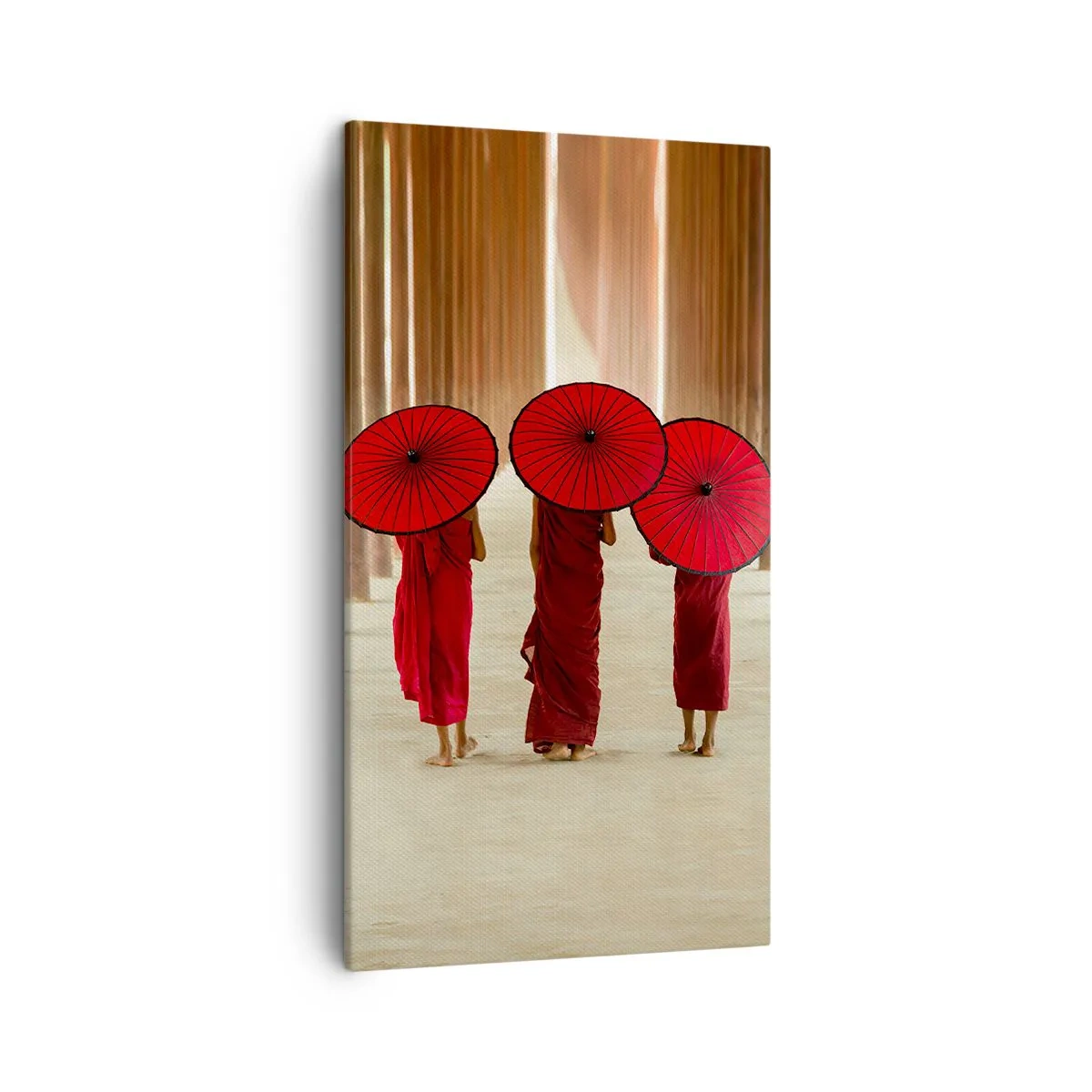 Canvastavla - Bild på duk - På väg mot Rena landet - 45x80 cm