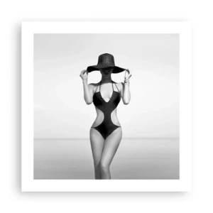 Affisch - Mitt förnamn är: Elegans - 50x50 cm