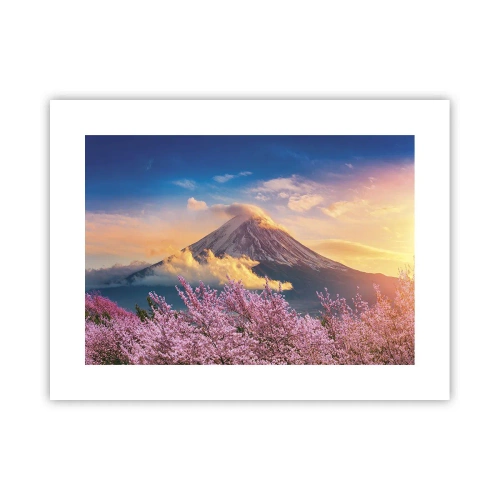 Affisch - Japansk helgedom - 40x30 cm