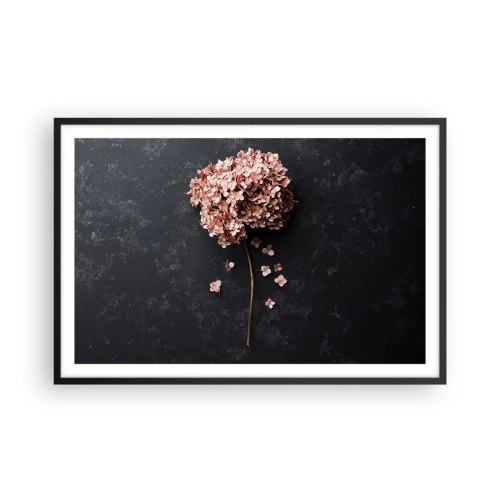Affisch i svart ram - Ett verkligt romantiskt tecken - 91x61 cm