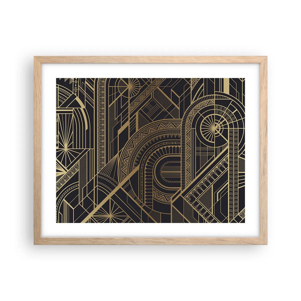 Affisch i ram av ljusek - Koncept, idéer, planer - 50x40 cm