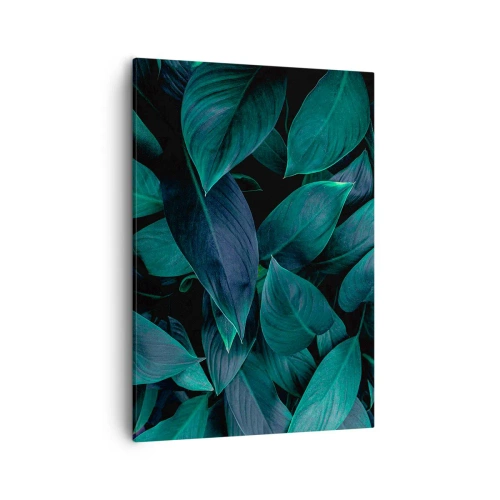 Canvastavla - Bild på duk - Grönskan själv - 50x70 cm
