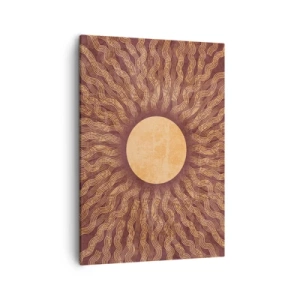 Canvastavla - Bild på duk - Solikon - 50x70 cm