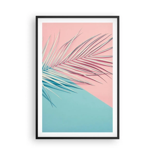 Affisch i svart ram - Tropisk impression - 61x91 cm