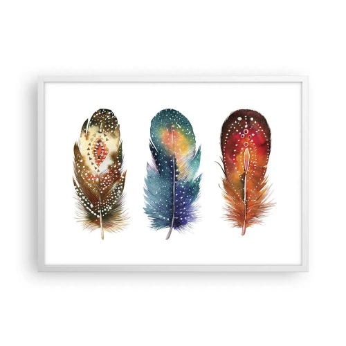 Affisch i vit ram - Ritualer, seder, hemligheter - 70x50 cm