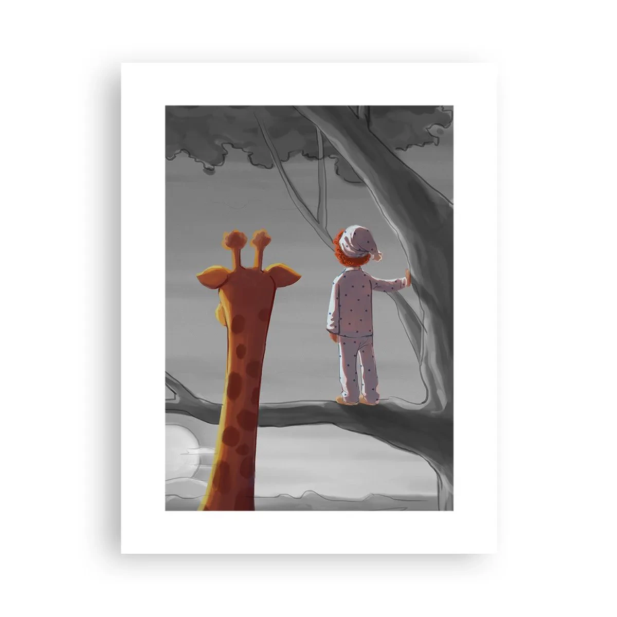 Affisch - Det händer på riktigt - 30x40 cm