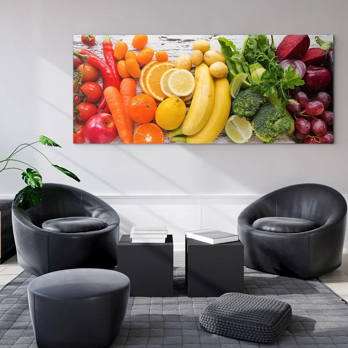 Glastavla - Bild på glas - Räcker det inte? - 120x50 cm