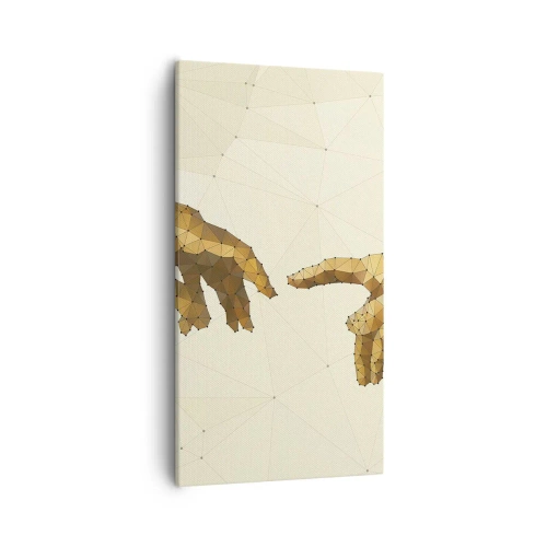 Canvastavla - Bild på duk - Gudomlig geometri - 55x100 cm