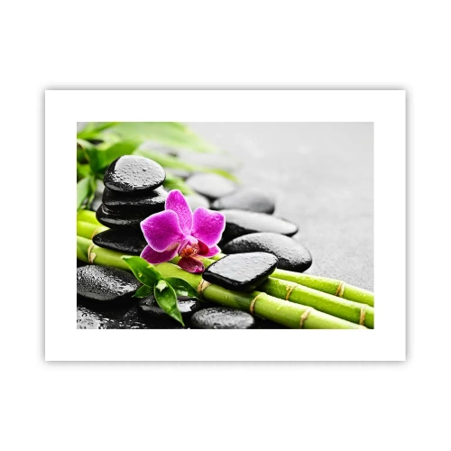 Affisch - Lugn balans - 40x30 cm