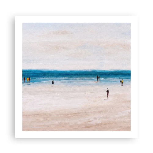 Affisch - Ett naturligt behov - 60x60 cm