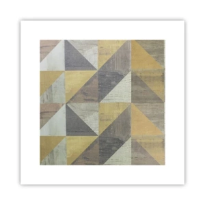 Affisch - Under triangelns vinkel - 30x30 cm