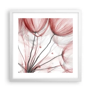 Affisch i vit ram - Före avresan - 40x40 cm