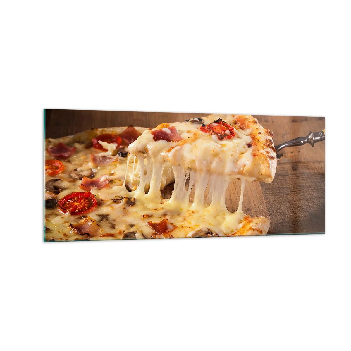 Glastavla - Bild på glas - Italienska konstens mästerverk - 100x40 cm