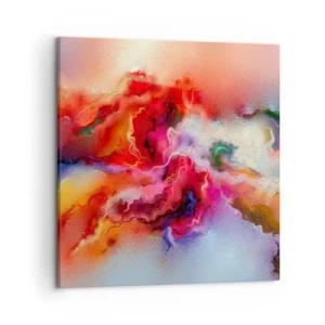 Canvastavla - Bild på duk - Fåna drömmarna - rök - 50x50 cm