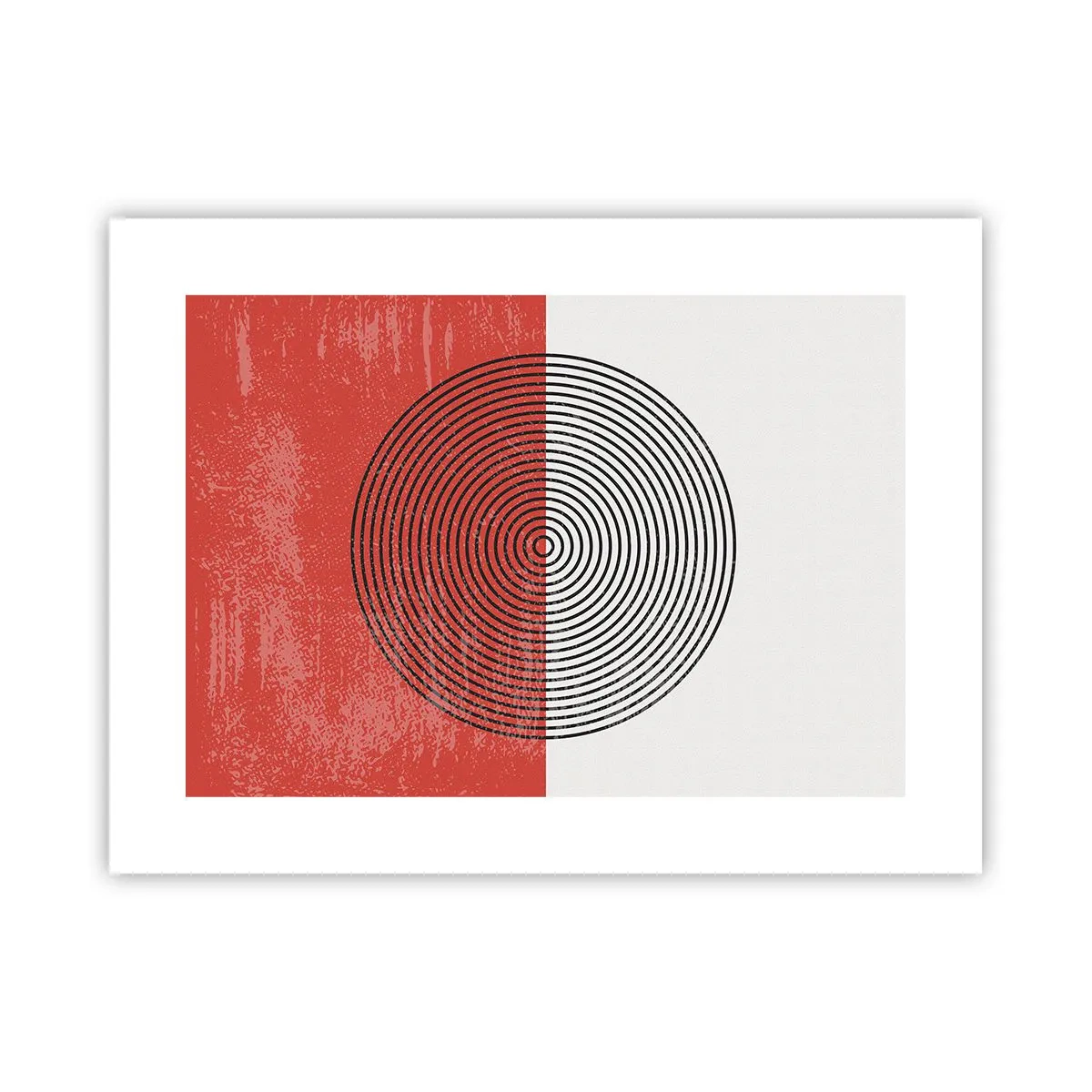 Affisch - Mitt i prick - 40x30 cm