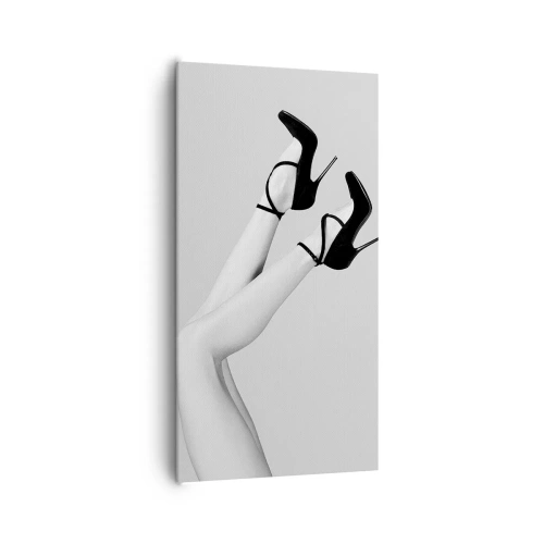 Canvastavla - Bild på duk - Upp och ner - 65x120 cm