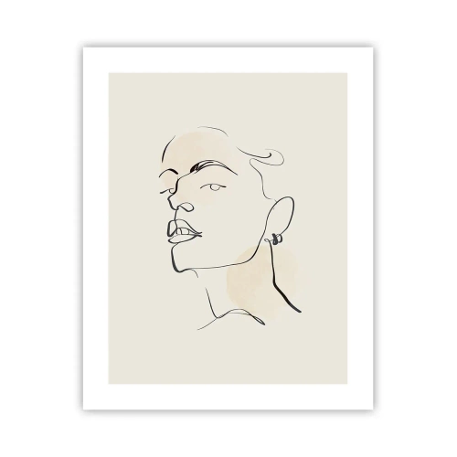 Affisch - Stolt blick - 40x50 cm