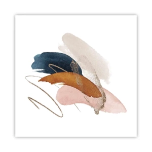 Affisch - Bevingad komposition - 60x60 cm