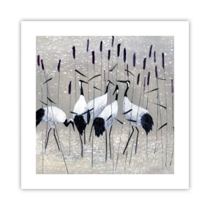 Affisch - Bland sina - 40x40 cm