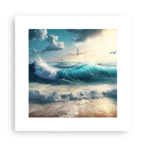 Affisch - Ljuder endast för dig - 30x30 cm