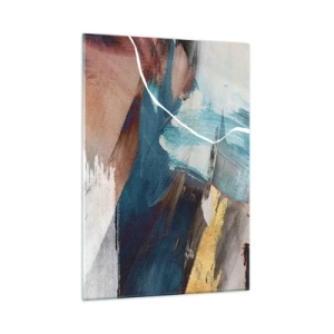 Glastavla - Bild på glas - Med styrka och energi - 50x70 cm