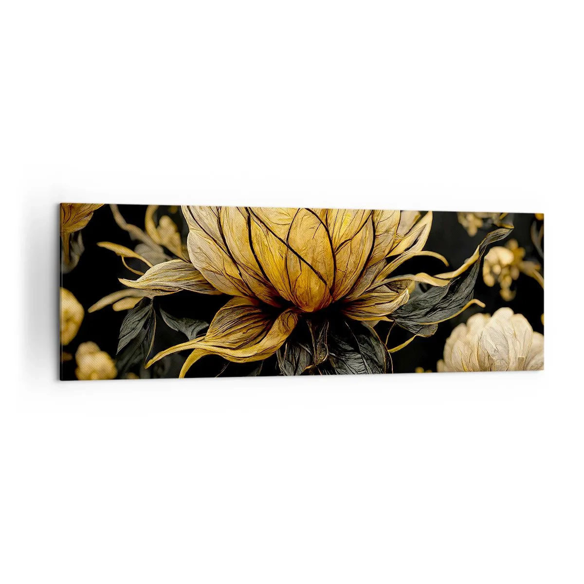 Canvastavla - Bild på duk - Subtil skörhet - 160x50 cm