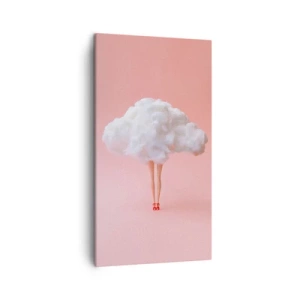 Canvastavla - Bild på duk - Söt utfästelse - 45x80 cm