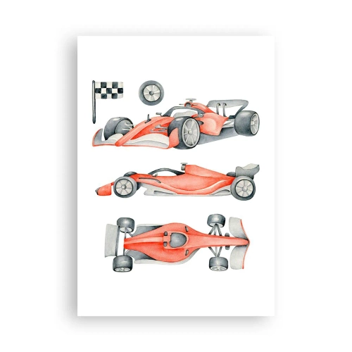 Affisch - Att komma ikapp en dröm - 70x100 cm