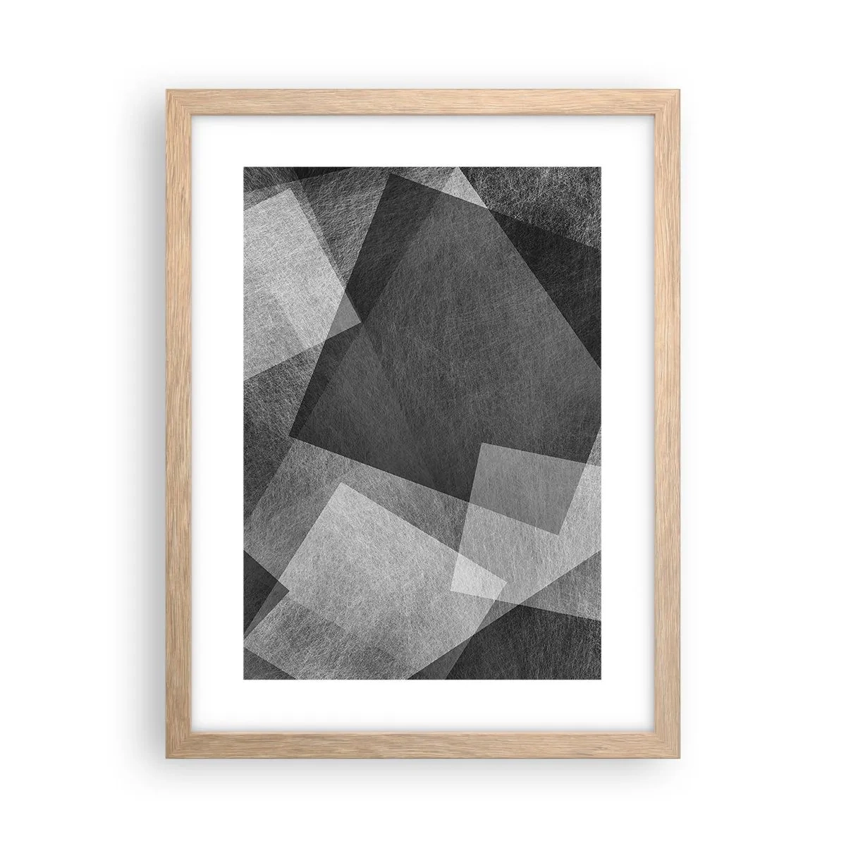 Affisch i ram av ljusek - Den eviga symbolen för hållbarhet och ordning - 30x40 cm