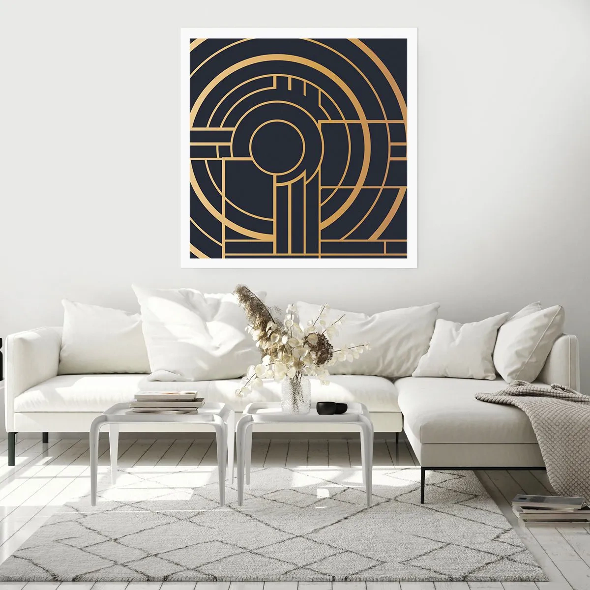 Affisch - Sakernas gång - 40x40 cm