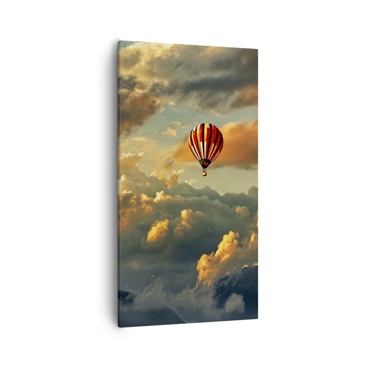 Canvastavla - Bild på duk - Jag flyger för jag vill - 55x100 cm