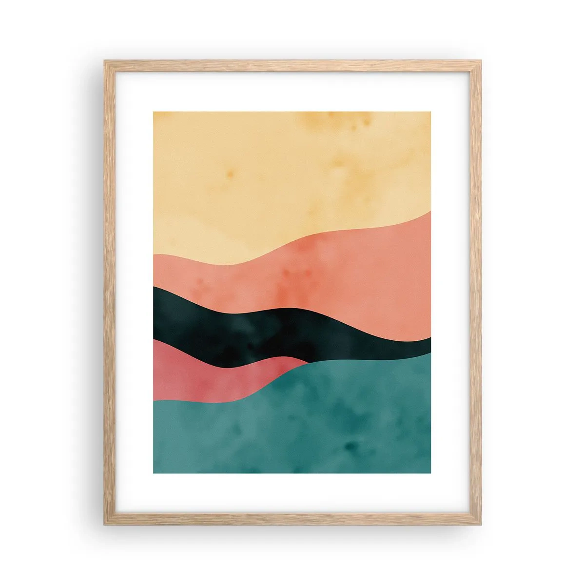 Affisch i ram av ljusek - Enig oenighet - 40x50 cm