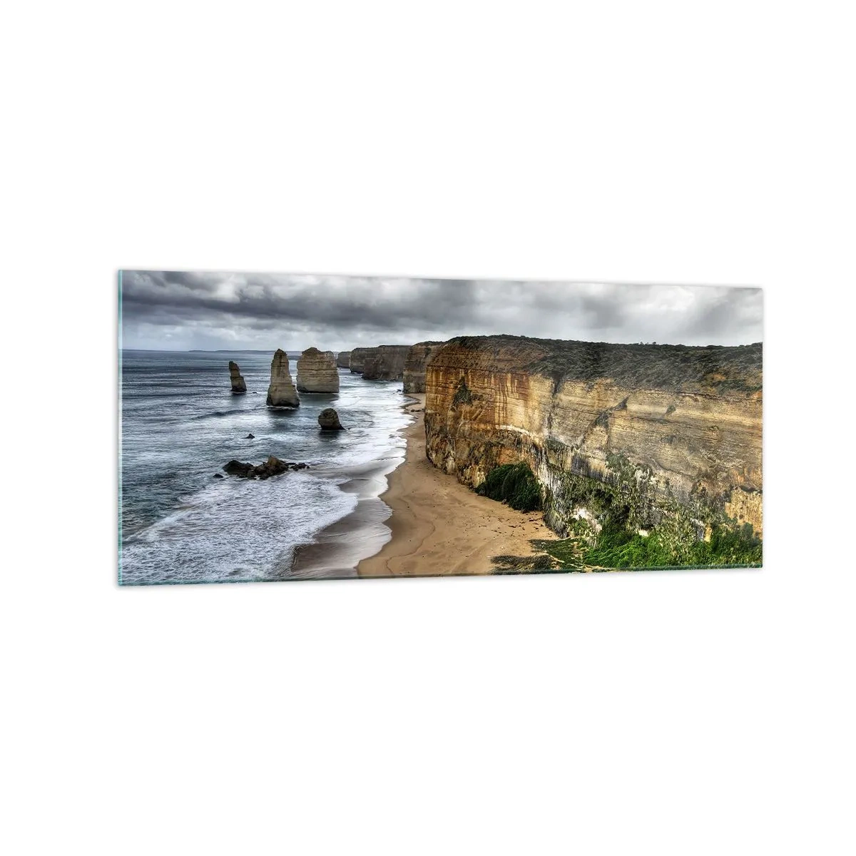 Glastavla - Bild på glas - Rå skönhet - 120x50 cm